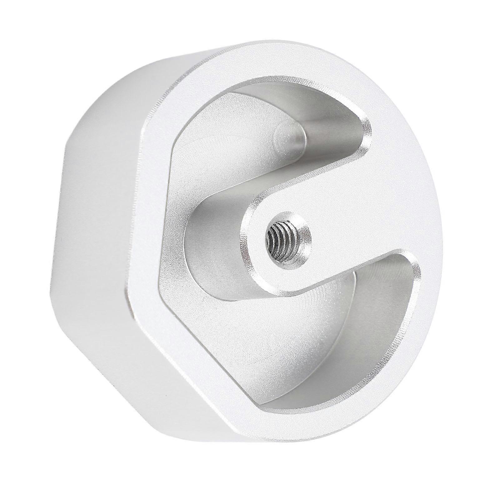 Aluminum Alloy Tripod Mount Adapter Rugged RV Mounting Tripod Bracket Stand for RV Trailer Yacht Camping Vehicle Silver 