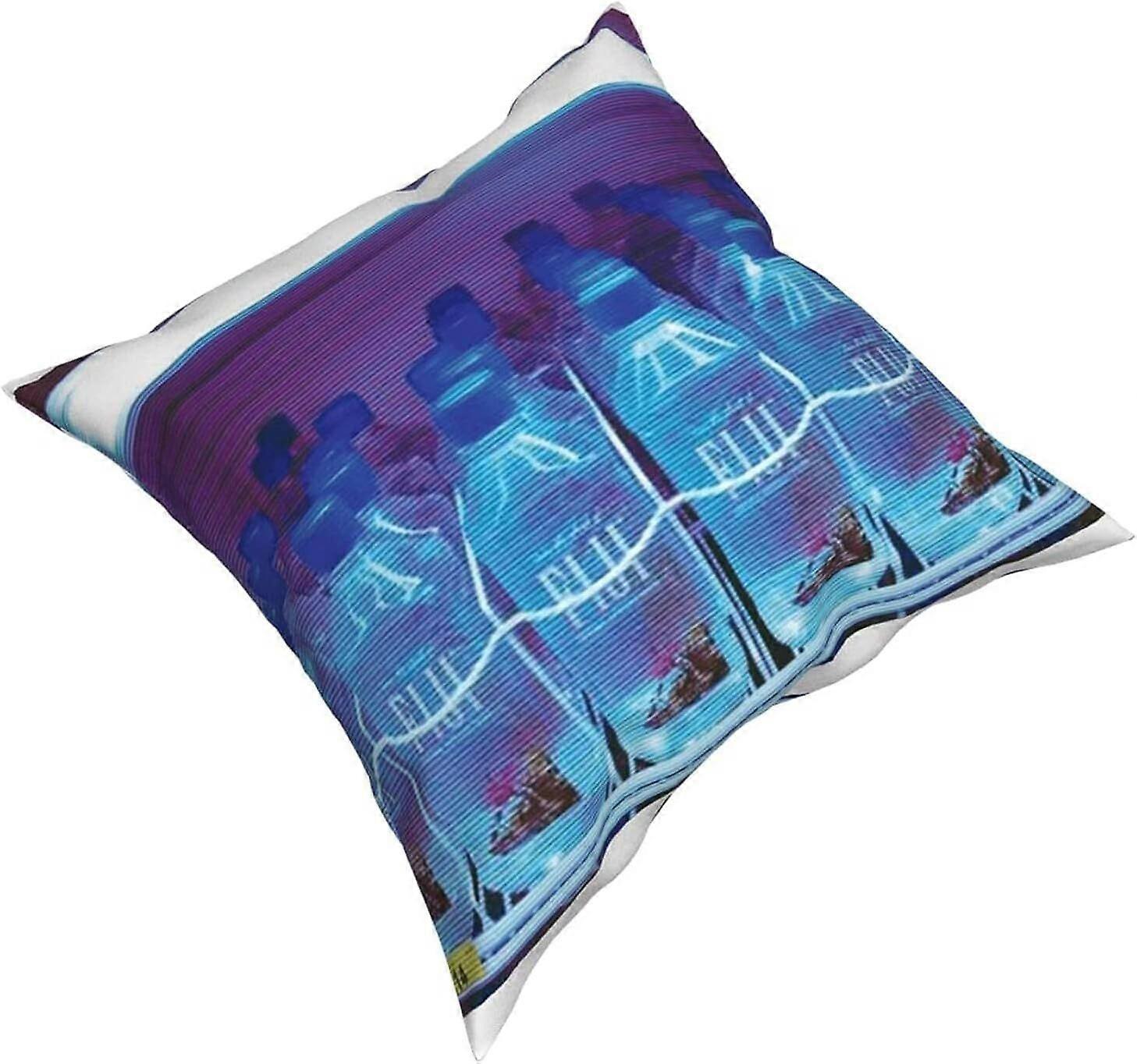 y273クリスクロータペストリー枕カバーファッションスクエア枕カバークッションカバー装飾スロー枕カバー45×45センチメートル-ブラック5-18 "x18"-TB1773 io273