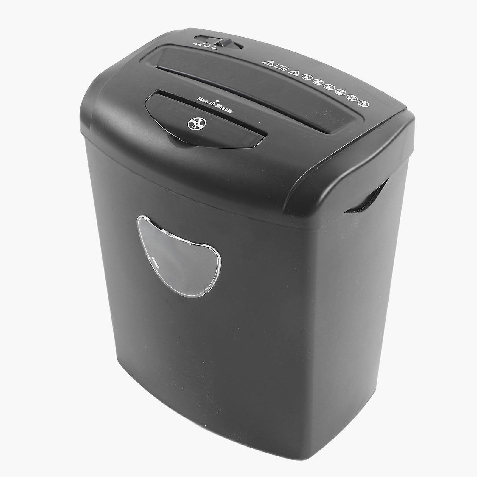 Paper Shredder with 21L Trash Can Automatic Silent 10 Sheet Cross Cut Shredder Heavy Duty for Credit Card CD Card 
