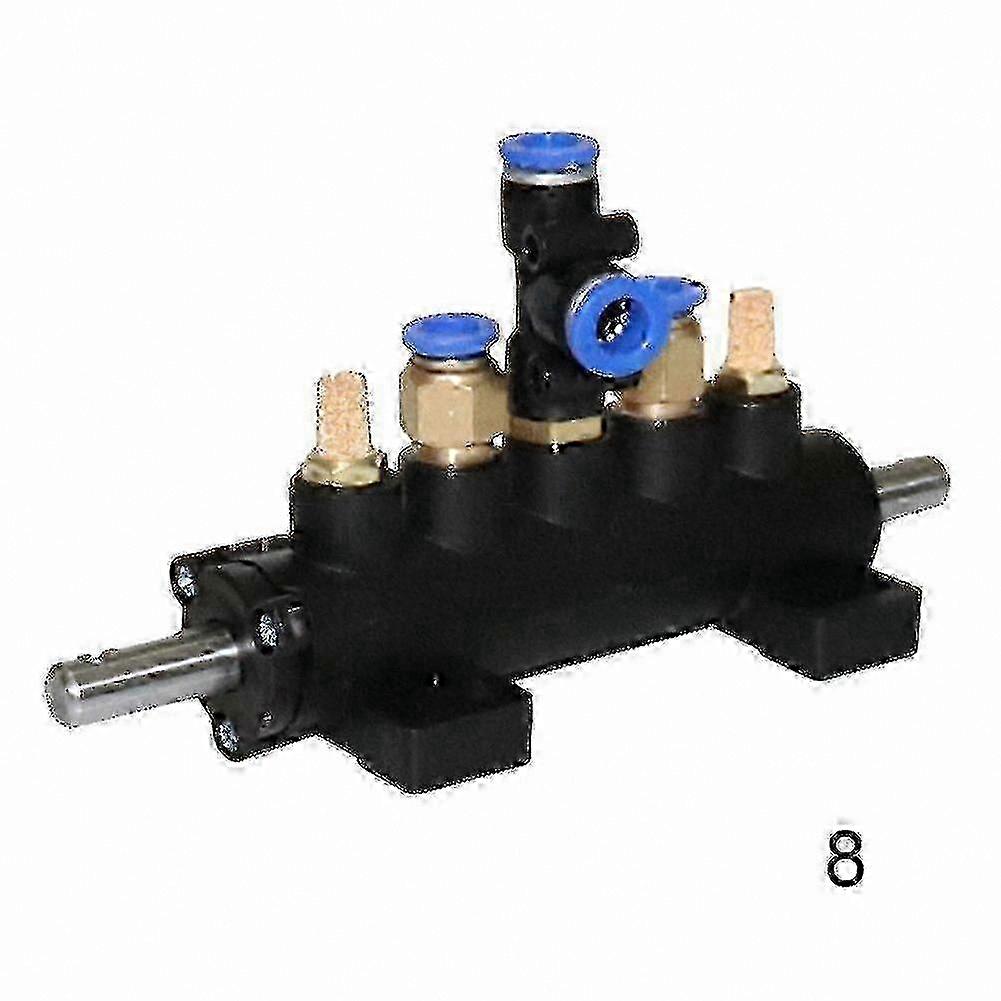 Durable 5-Way Foot Pedal Valve for Tire Changers, High-Temperature Resistant Plastic Components
