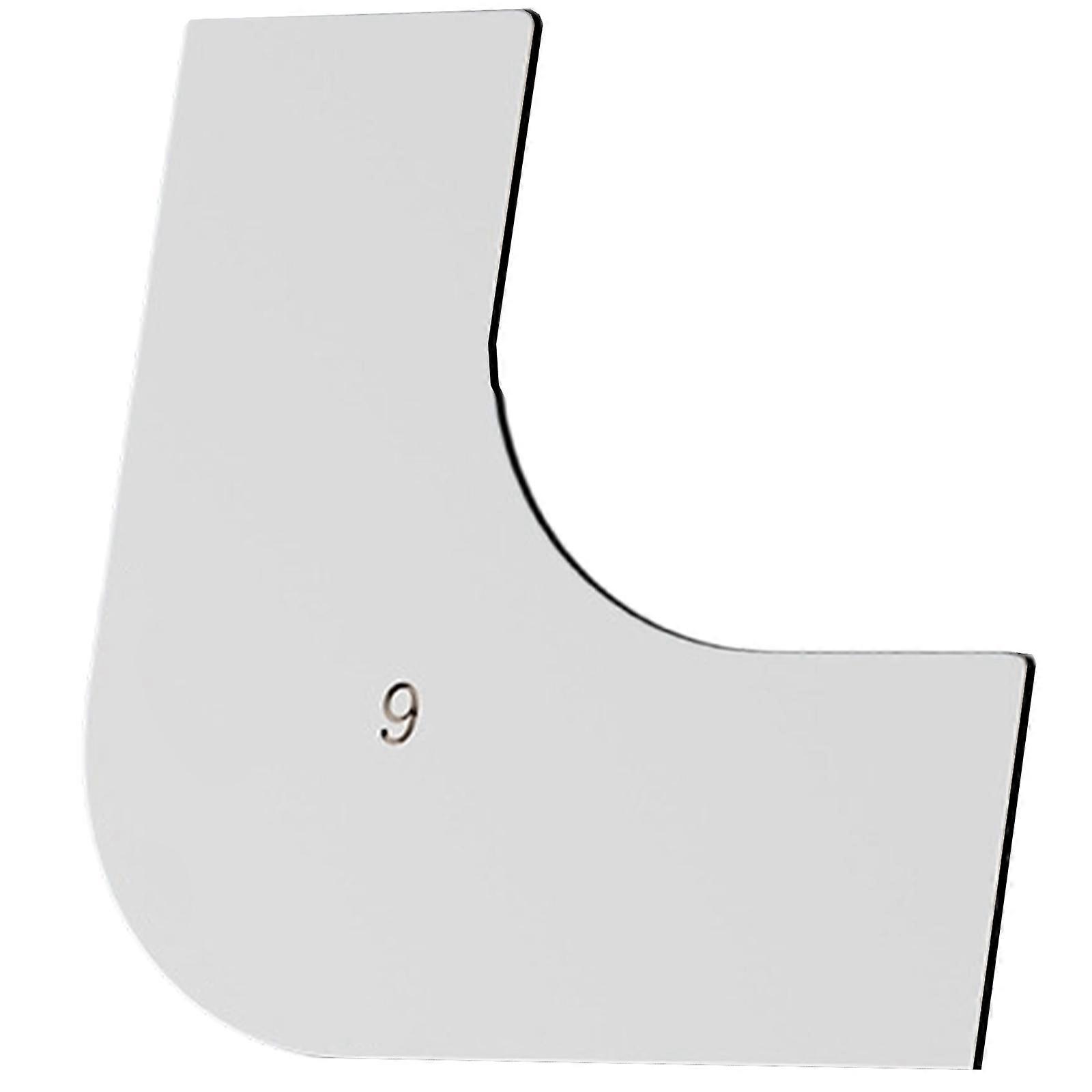 Professional Curved Concrete Trowel Ergonomic Scraper Construction Spatulas Corner Shaping Trowel Easy to Use Multicolor