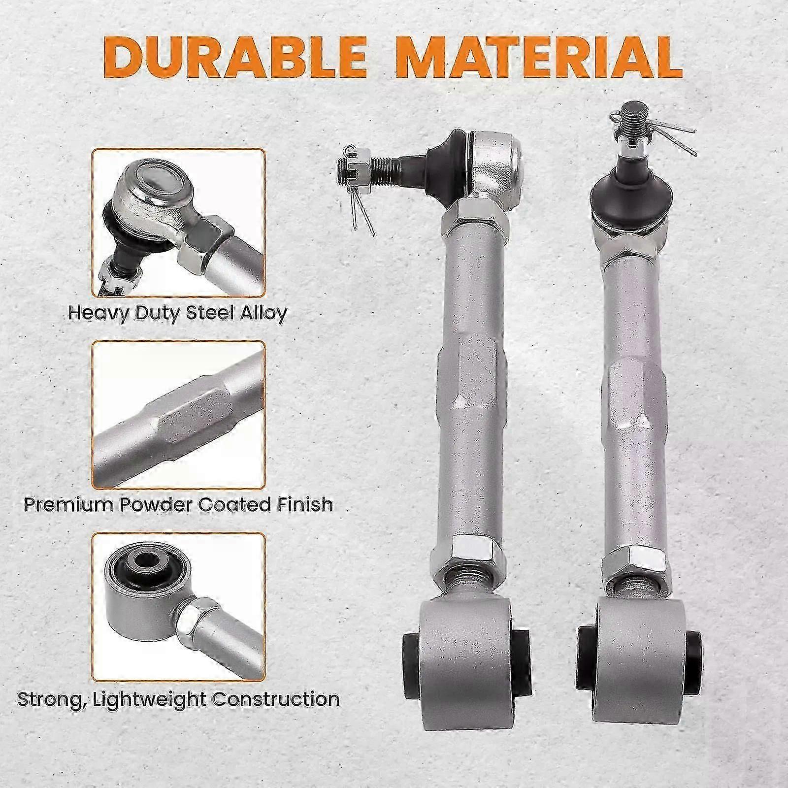 1 Pair Adjustable Rear Toe Control Arms Sets for Lexus IS200 IS300 GS430 2000-2005