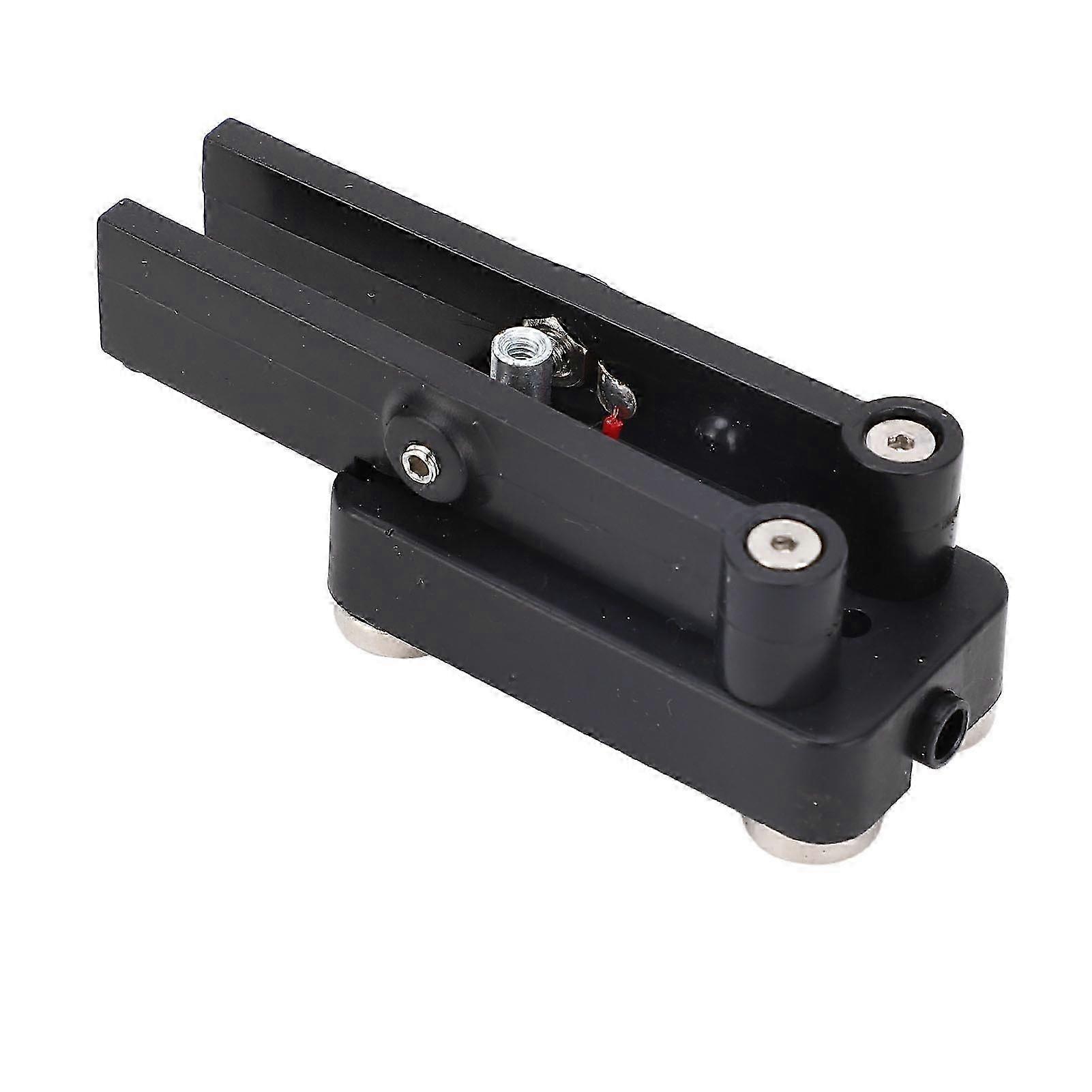 Double Paddle Telegraph Key with 3.5mm Interface Cable Magnetic Base Morse Code Portable CW Keyer