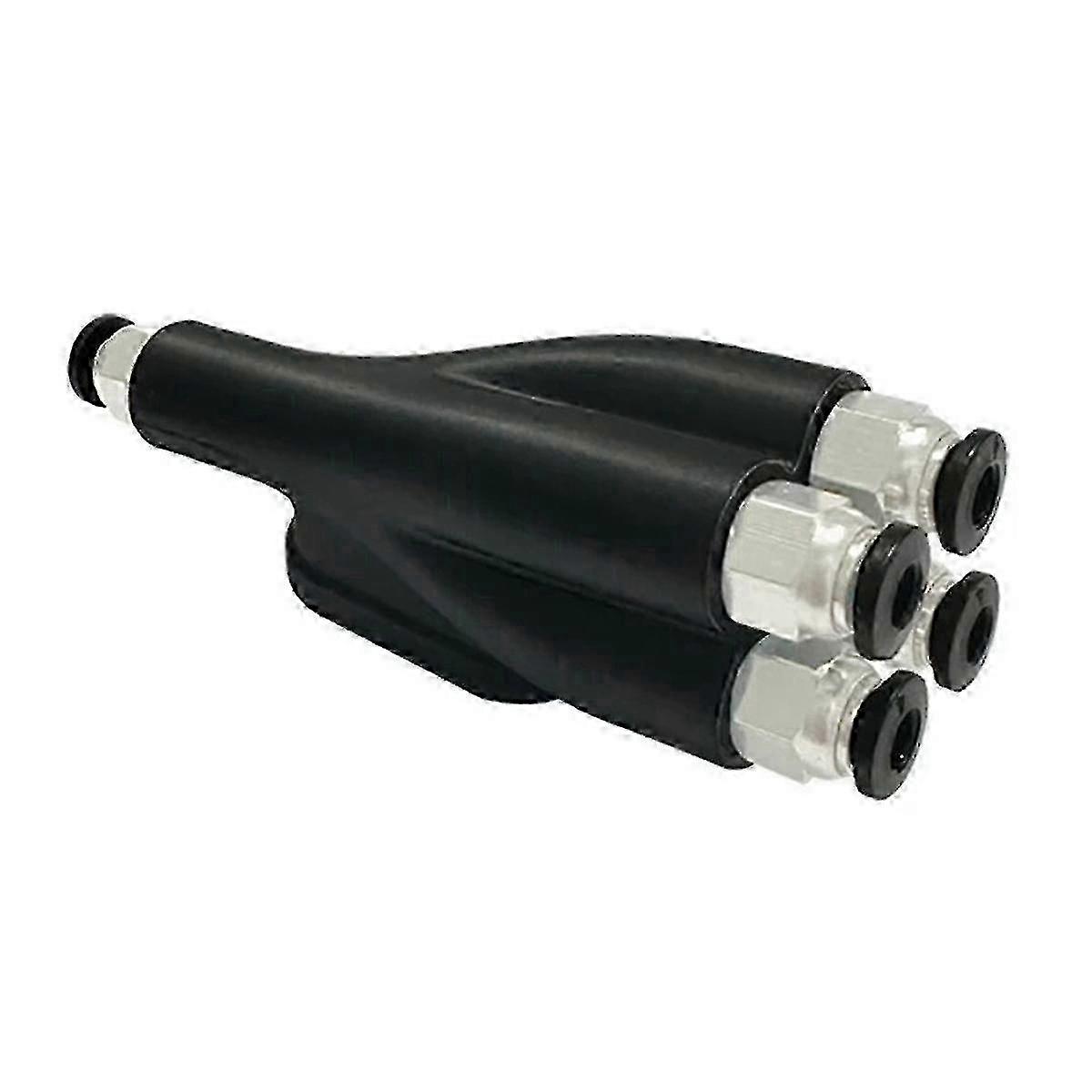 4-in-1 PTFE Adapter Material Pipe Expansion Port Feeding Modules for X1/P1 X1C P1S P1P