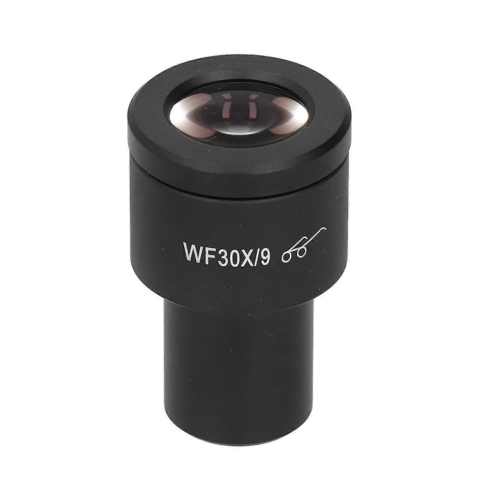 W30X Biological Widefield Eyepiece Universal HD Microscope Eyepiece High-Definition Wide-Angle Lens Durable Material Precision Optics for Laboratory U