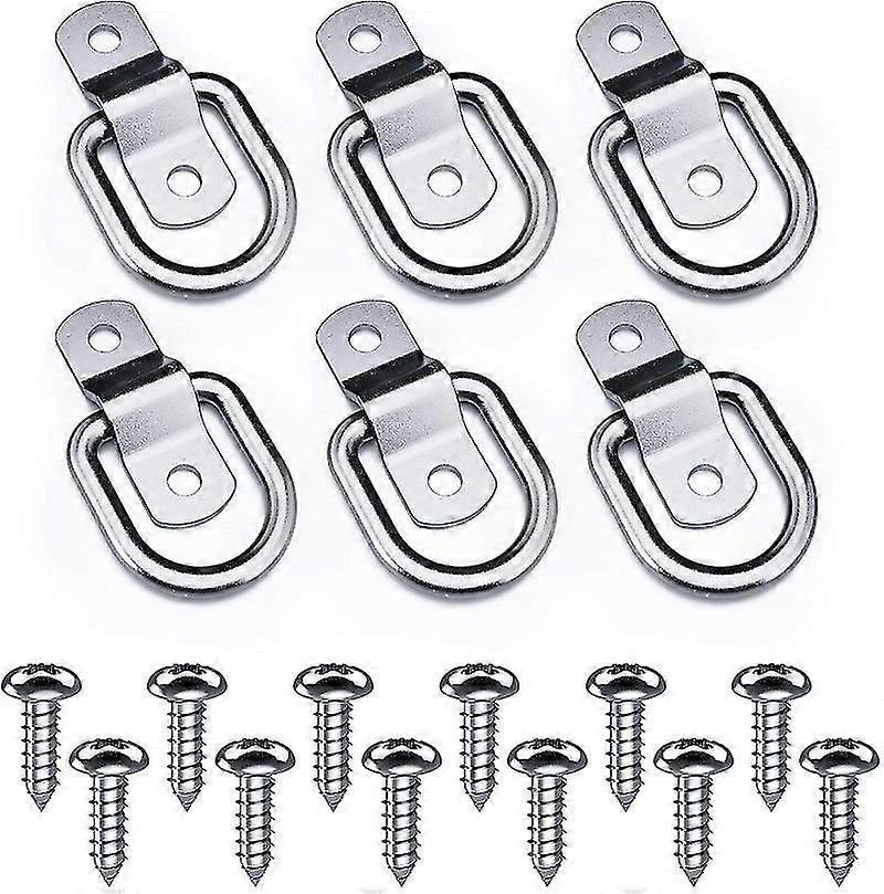 Dtype Pullring Buckle, Firm Small Size Stainless Steel Dtype Ring Fastening Buckle For Yacht For Kayak For Rv