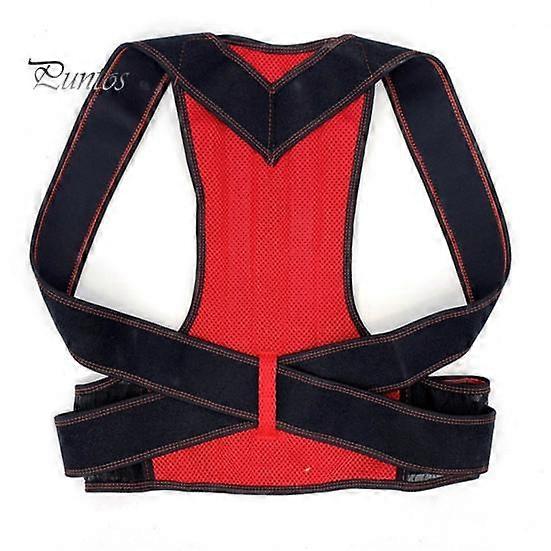 Posture Corrector Belt Lumbar Back Support Strap Shoulder Brace Neck Stretcher Trainer Hook And Loop Prevent Hunchback Multiple Straps Breathable
