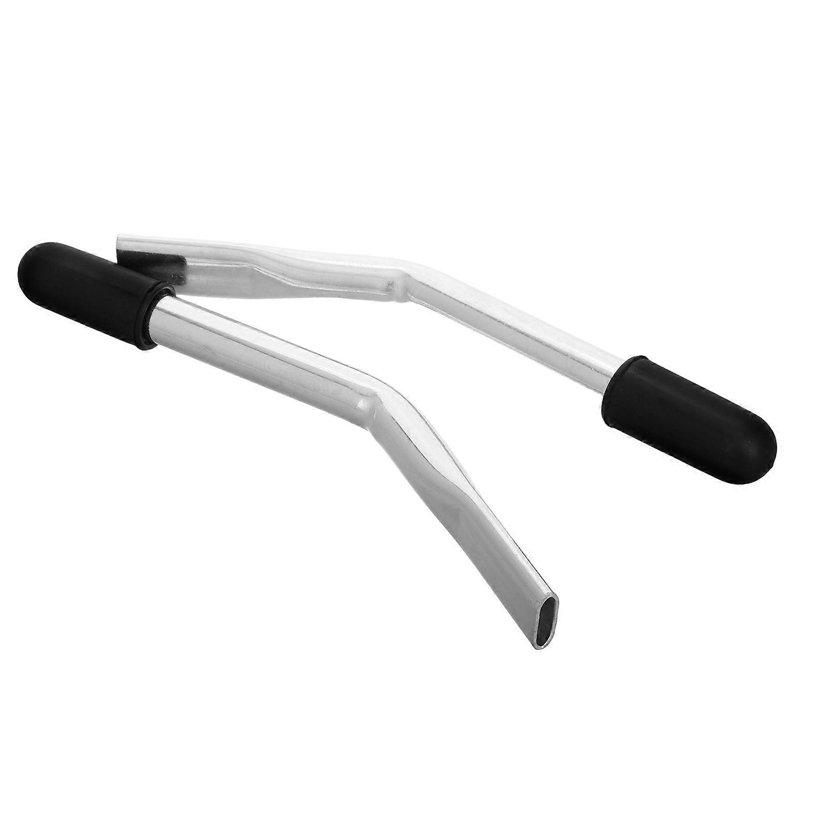 2Pcs Wheelchair Brake Handle Extender Iron Part for Assist Replacement