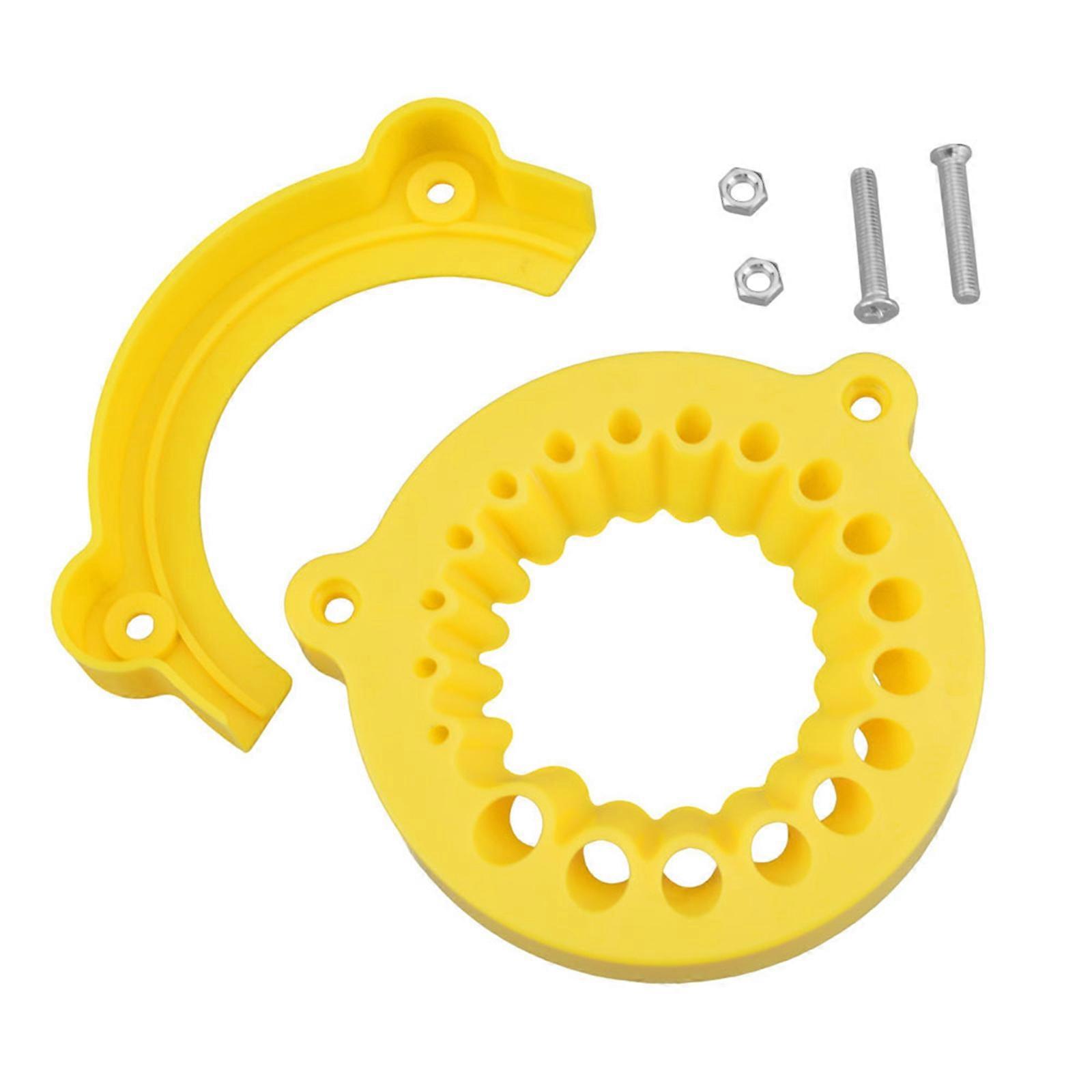 Precisions Drill Bit Grinding Attachment Efficient Sharpening For 3.5-12.5mm Bit Universals Angled Grinder Compatibility Multicolor