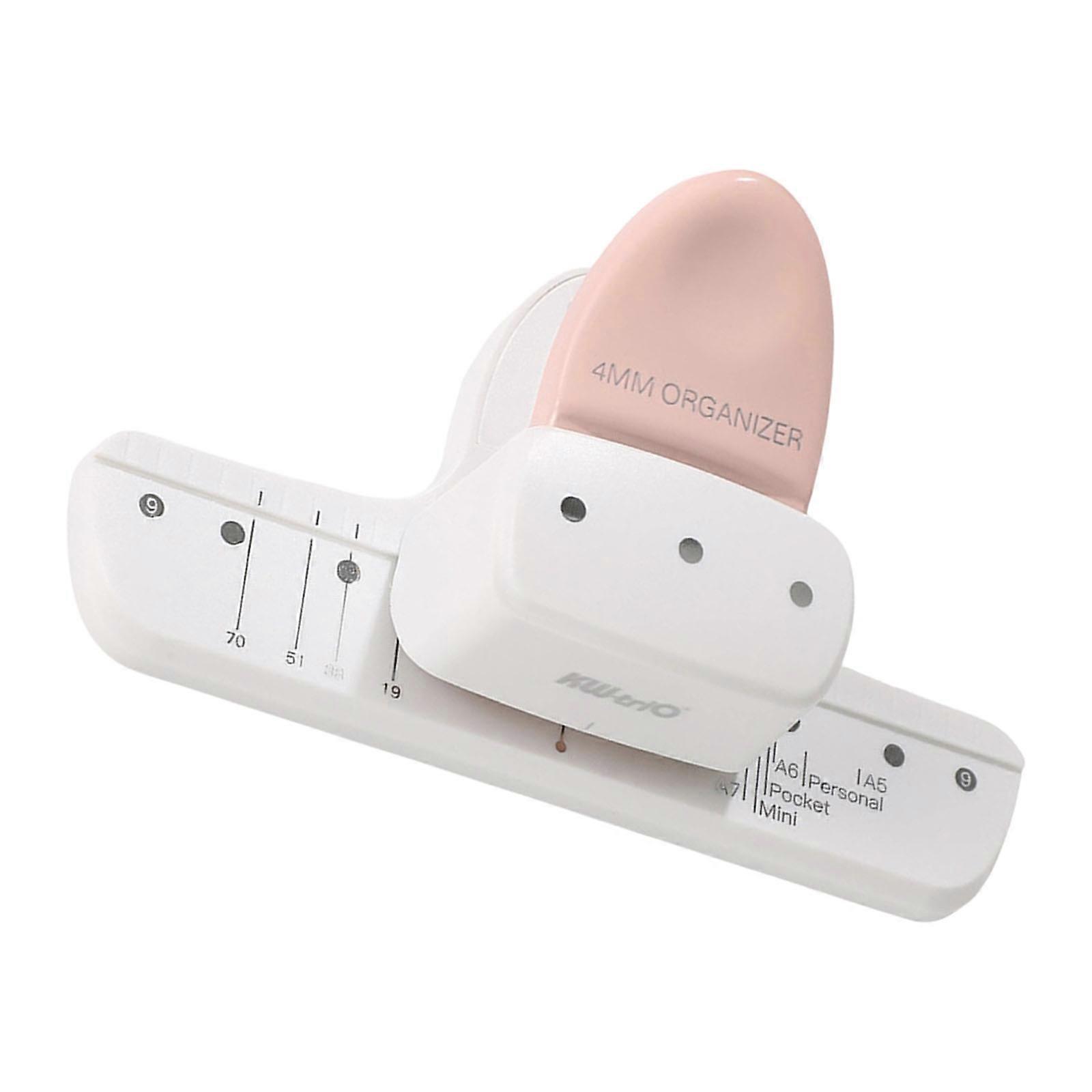 Mini 3 Hole Puncher 3 Hole Binding Machine Easy Paper Puncher Organization Punch Machine for Office School and Home Use Multicolor