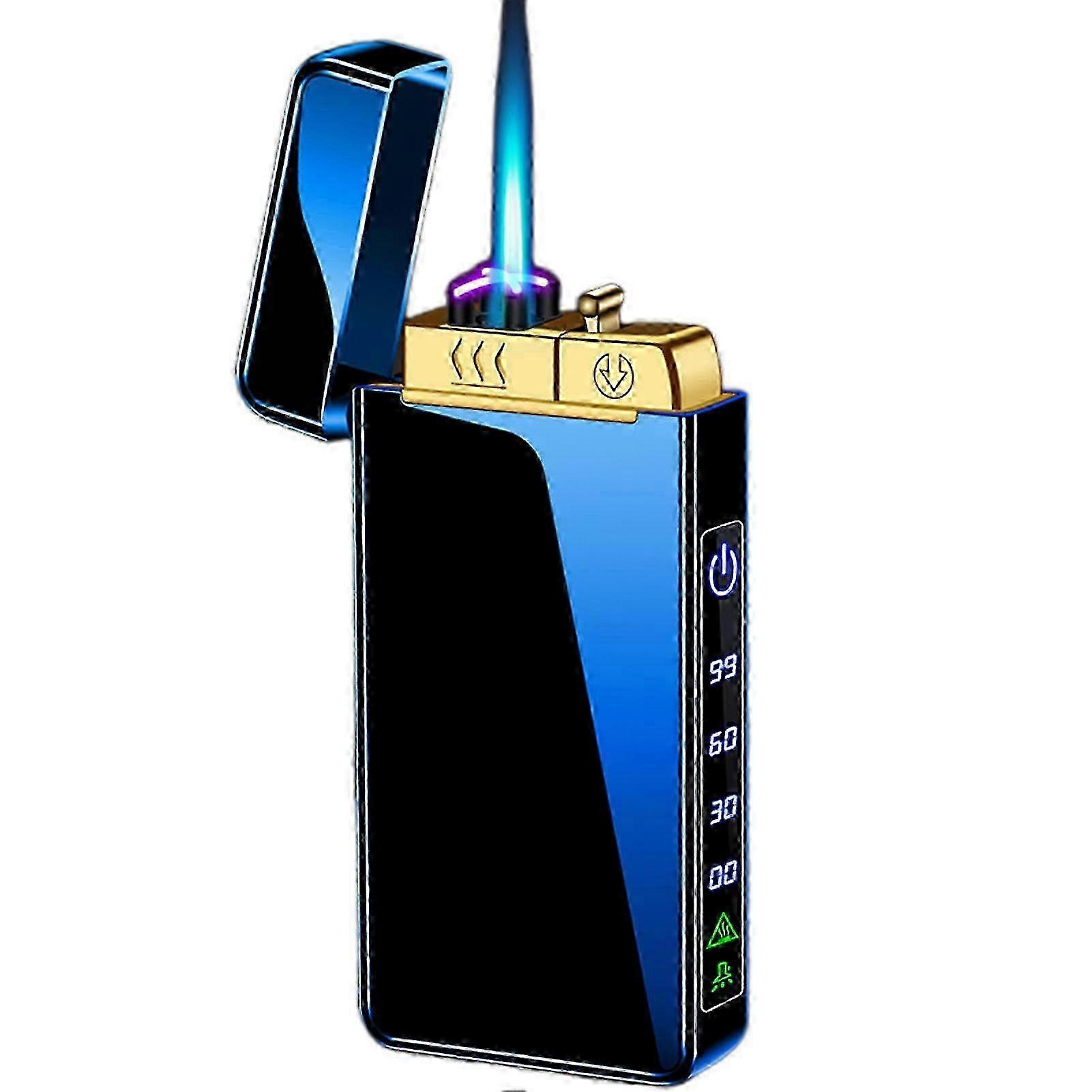 Rechargeable Electronic Lighter with Digital Display Present for Dad
