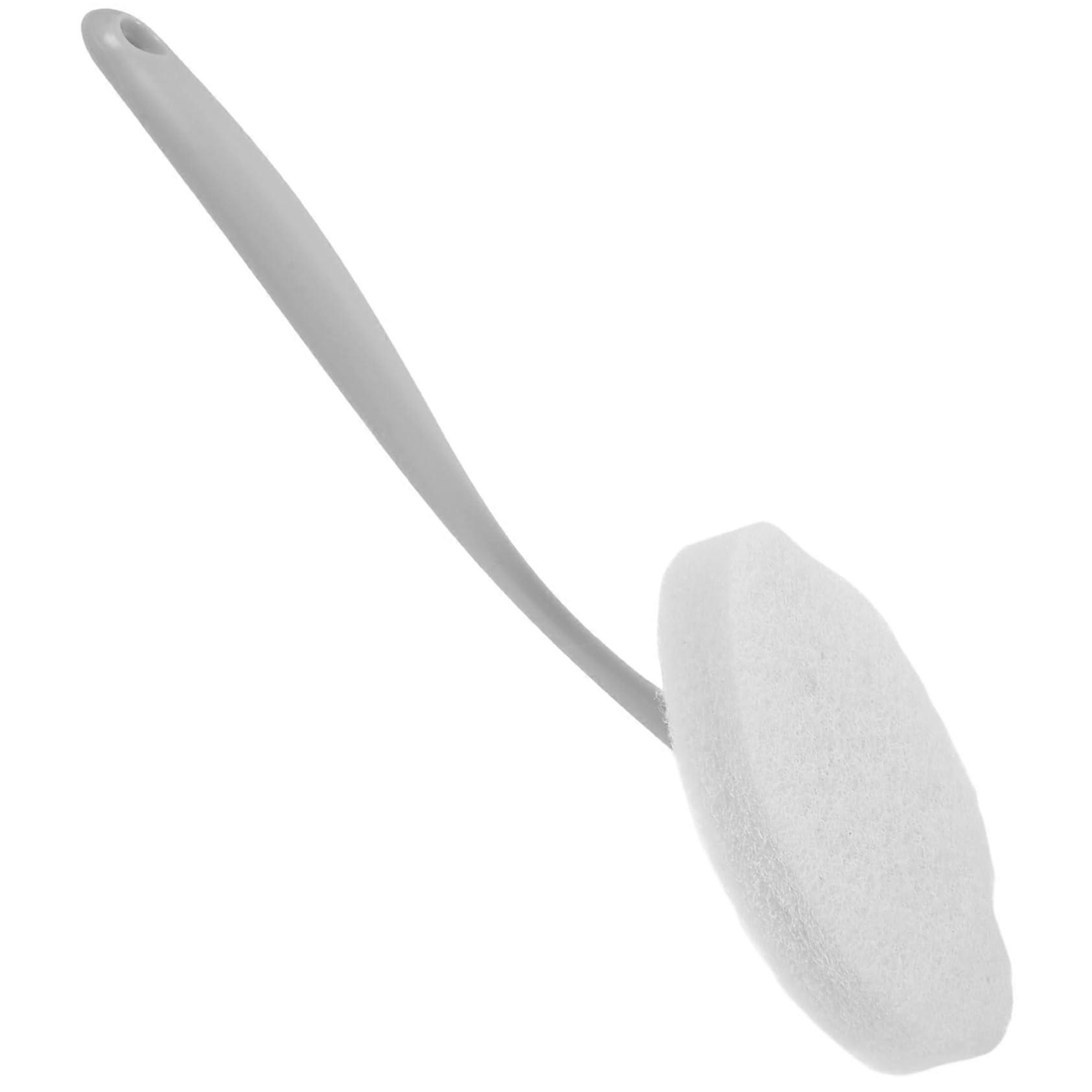 Long Handle Cleaning Brush Replaceable Sponge Brush Head For Toilet And Bathroom Replacement Heads