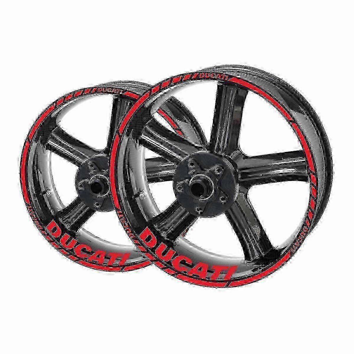 Reflective For Ducati Wheel Sticker Rim Logo Decal
