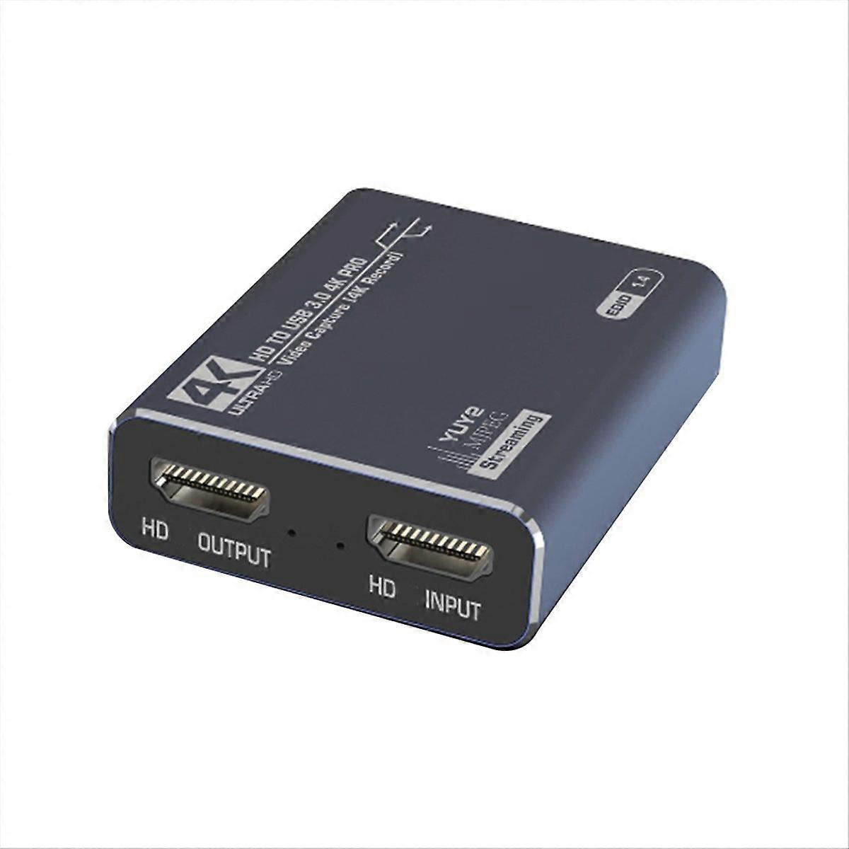 4K 60Hz -Compatible Video Capture Card Game Recorder