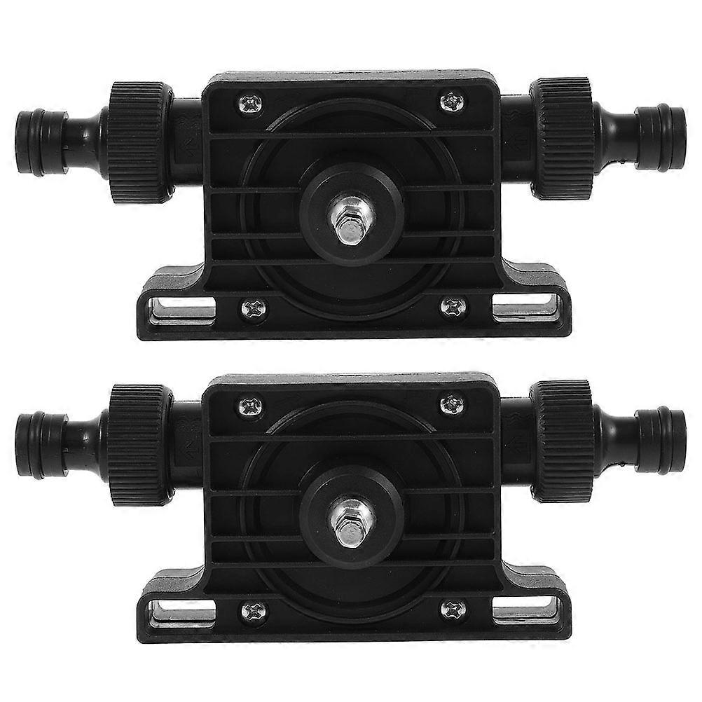 Liquid Transfer Pump 2Pcs For DIY Enthusiast Self Priming Capability Portable For Home Use