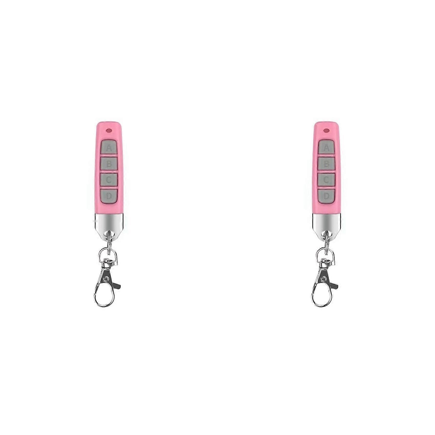 2X 433MHz RF Remote Control Compact Wireless Duplicator for Garage Doors Gates Systems Universal E