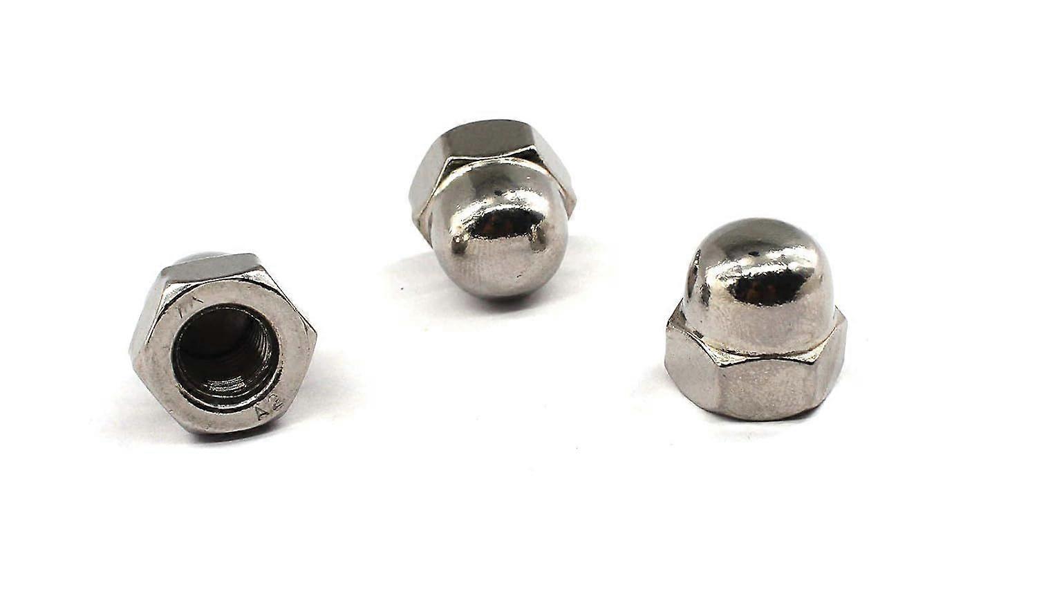 16pcs M6 304 Stainless Steel Hex Head Nuts