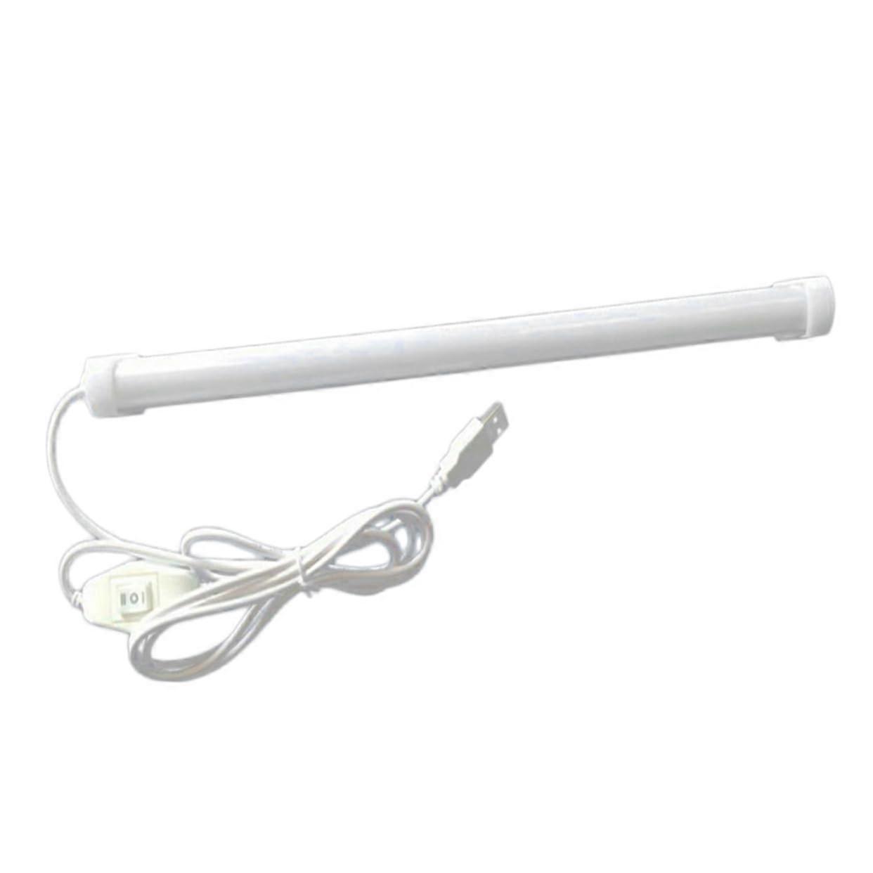 USB LED Reading Light, Energy Saving White Lamp for Bedside, Nightstand and Emergency Use