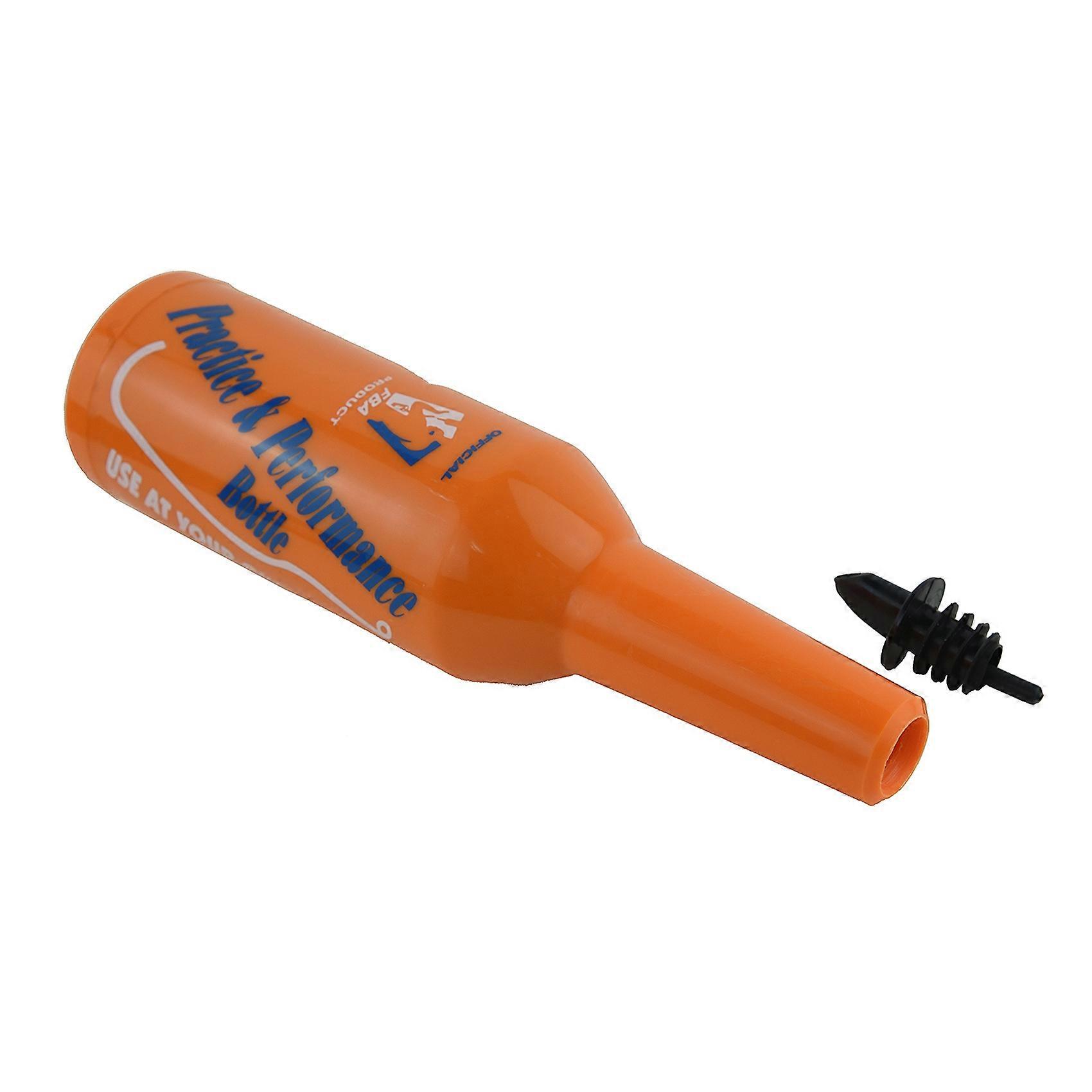 2X Flair Bartender Bartending Practice Bar Pub Bottle Wine Cocktail Shaker - Orange