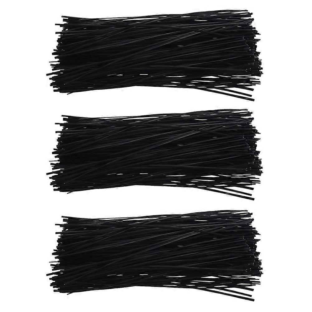 600Pcs Plastic Shell Package Reusable Twist Ties Cable Fasteners 150mm