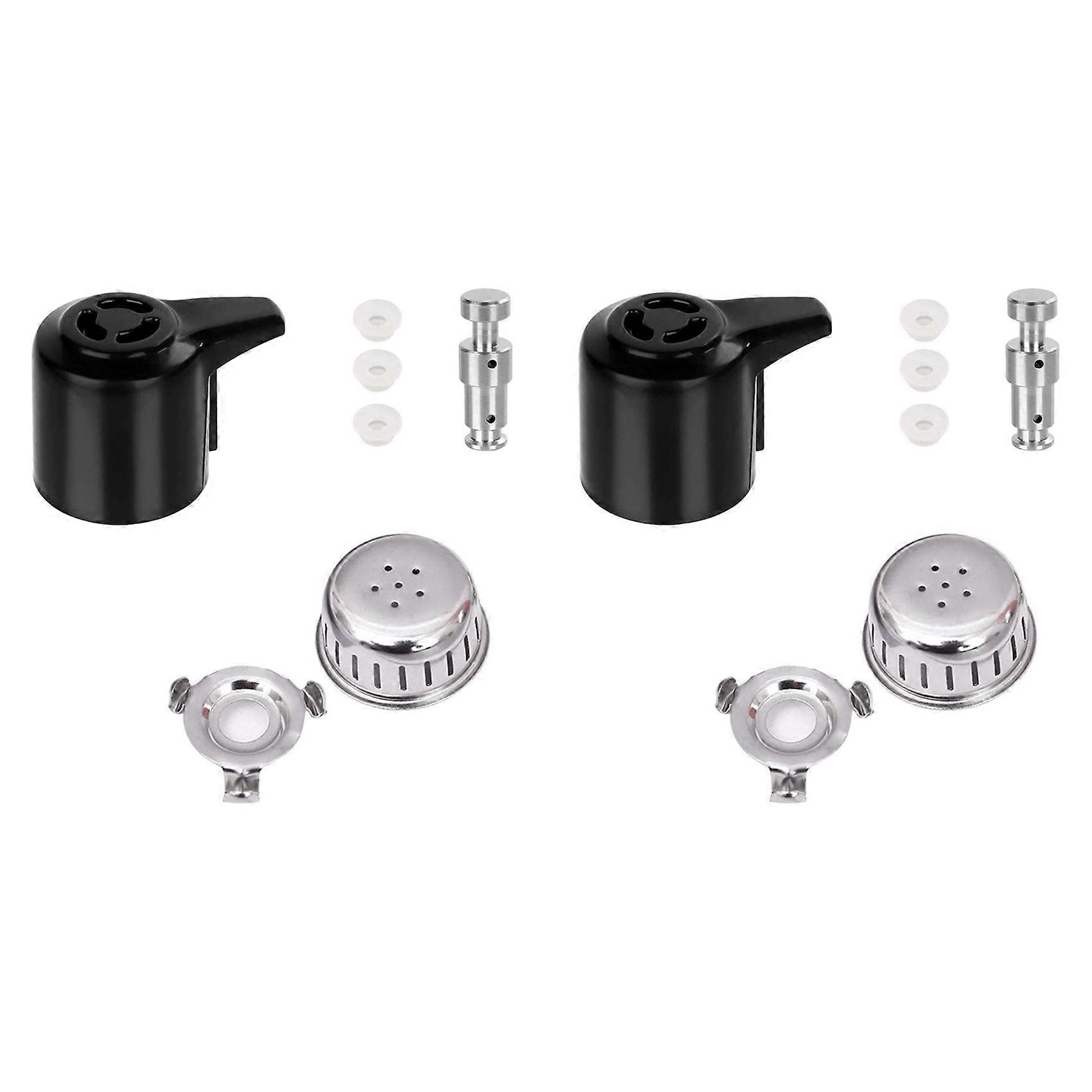 2X Steam Release Handle Float Valve Replacement Parts with 3 Silicone Caps for Instantpot Duo 3, 5, 6 QT,Duo Plus 3,6 QT