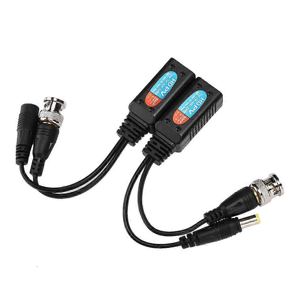 8MP HD CCTV Video Power Balun Transceiver with Surge Protection for AHD TVI CVI CVBS 1248V