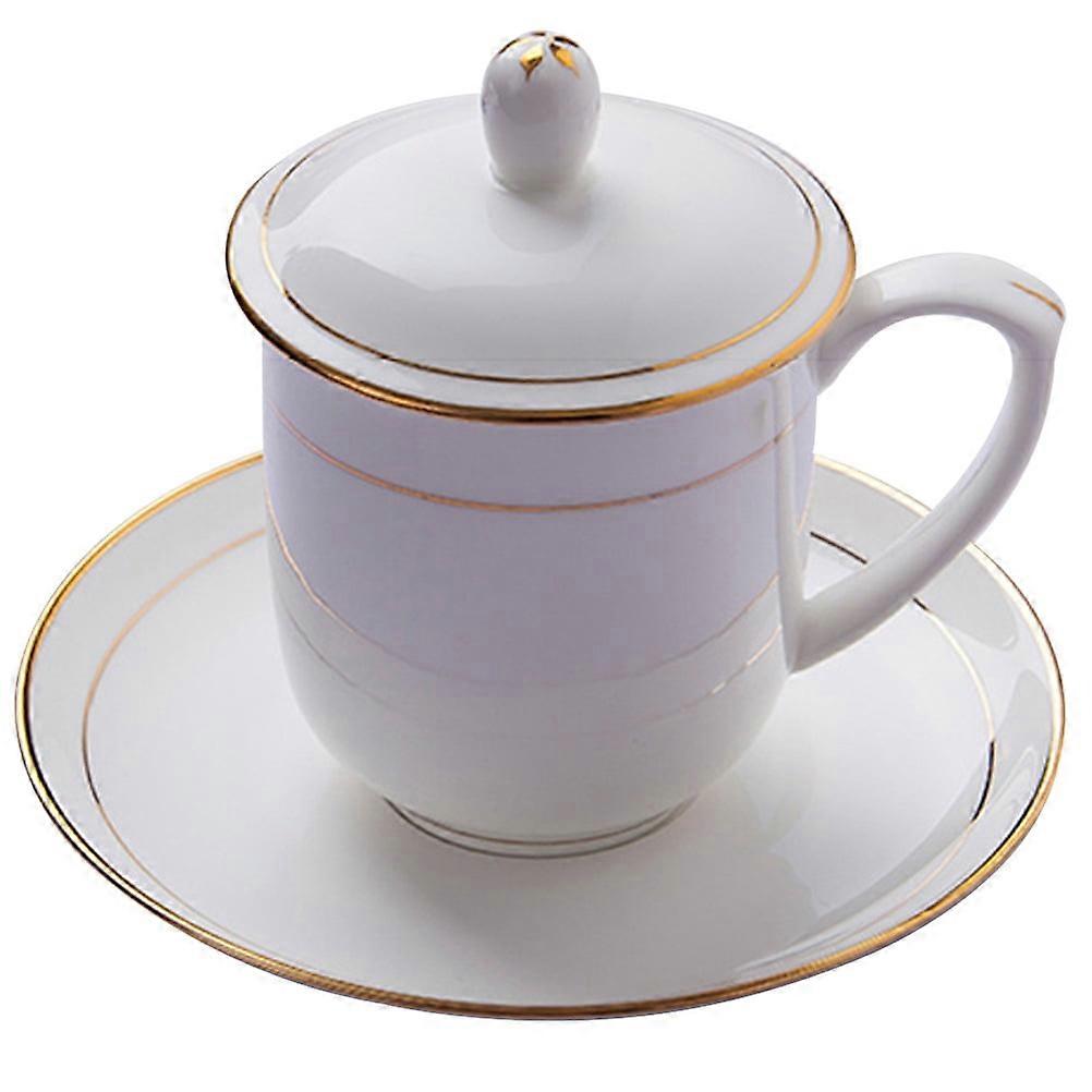 Multi-function Milk Cup Ceramic Water Mug Household Coffee Mug Coffee Accessory