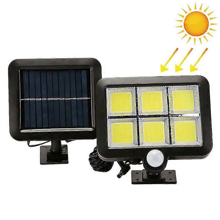 Six Grid Separate Solar Wall Light