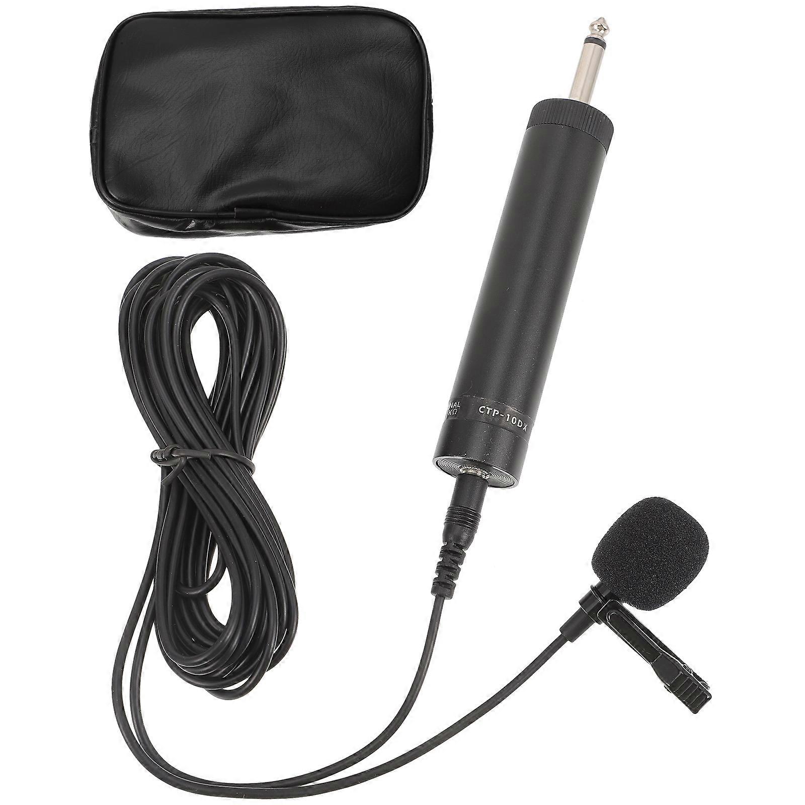 Lapel Microphone For Video Shooting Perfect For Performers Featuring With Audio Recording Function 2Pcs