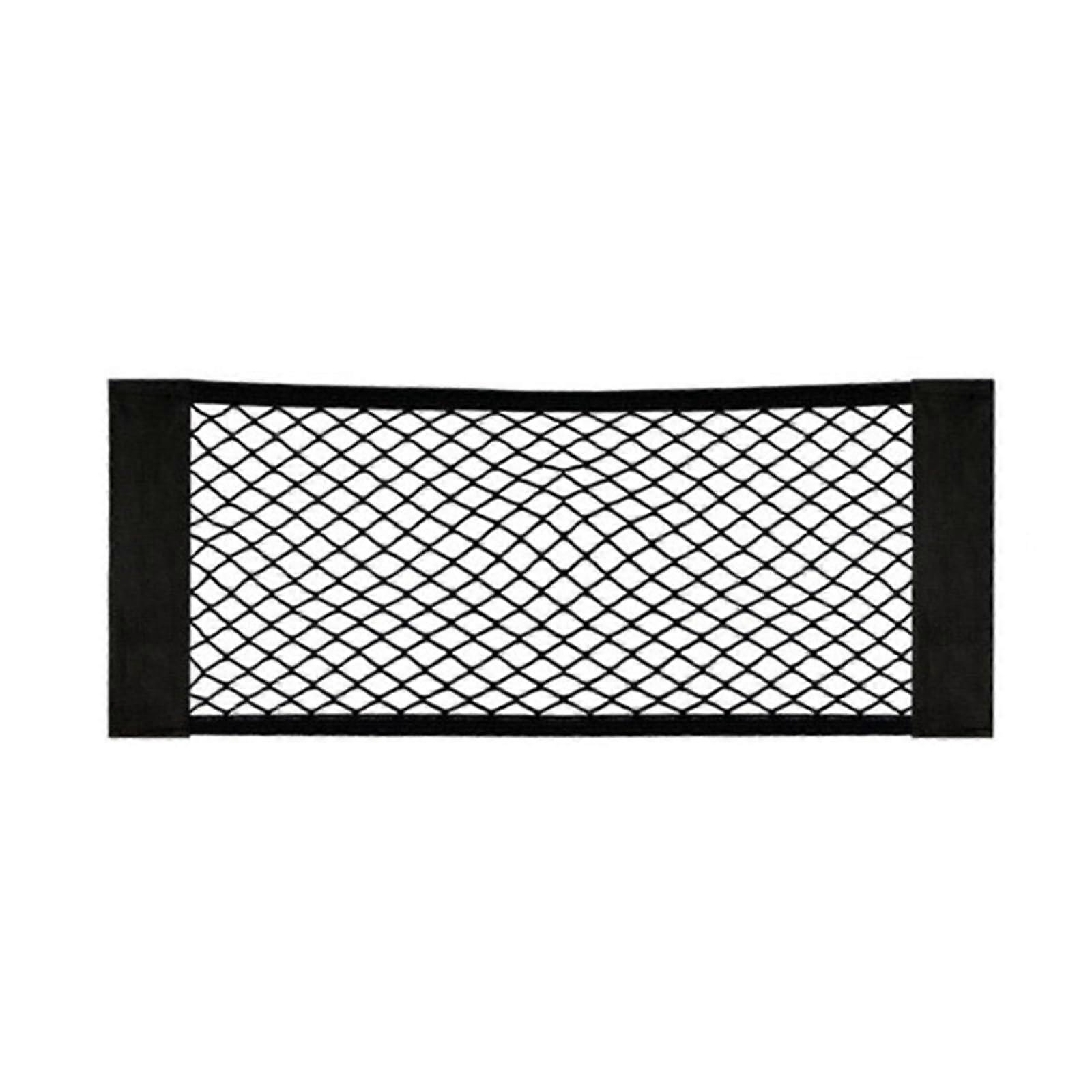 Car Storage Net Retractable Elastic DoubleLayer Mesh Organizer for Trunk and Seat