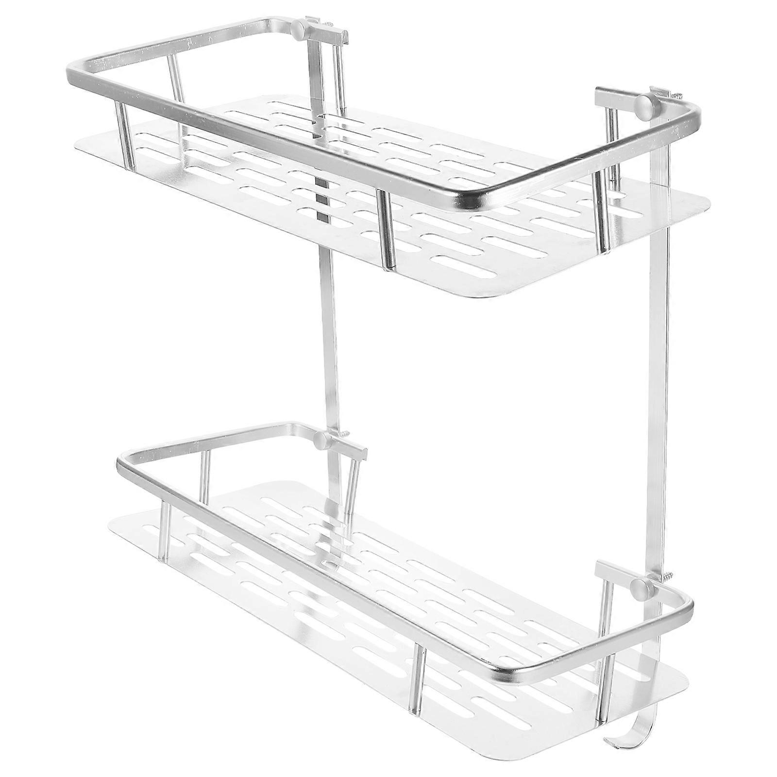 Bathroom Storage Shelf Aluminum Rack for Holding Items 1 Piece
