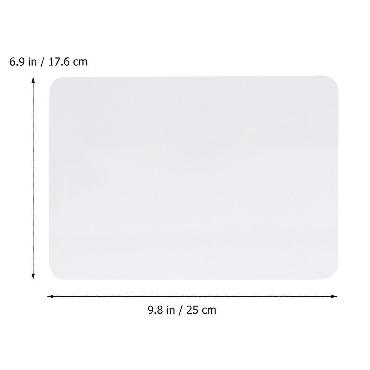 White Desktop Small White Board for Recording with 4Pcs Whiteboards for Office
