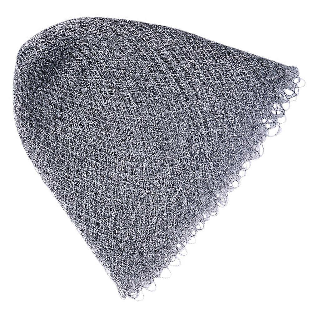 Net Woven Net Head for Fishing Use Grey