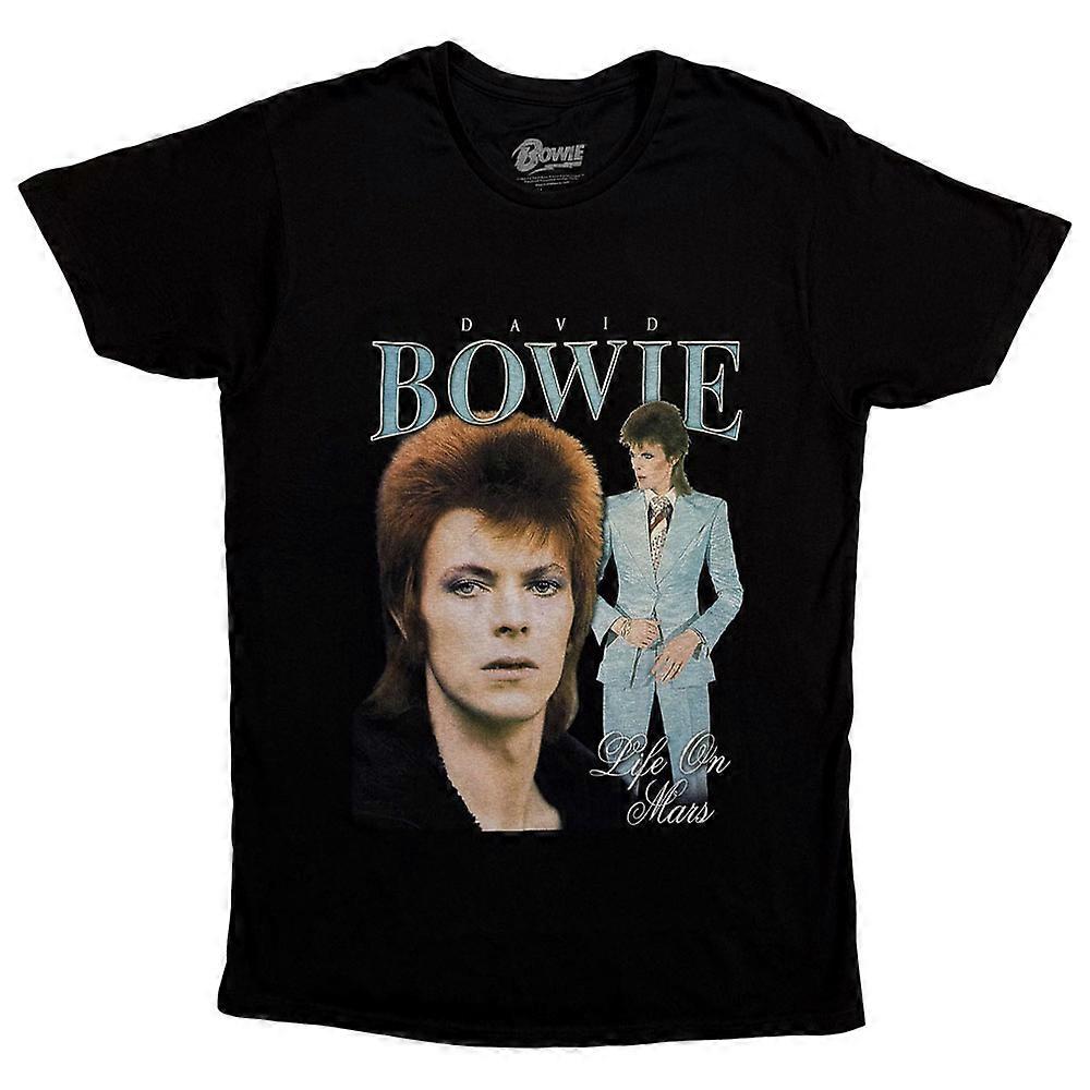 David Bowie Life On Mars 致敬 T 恤