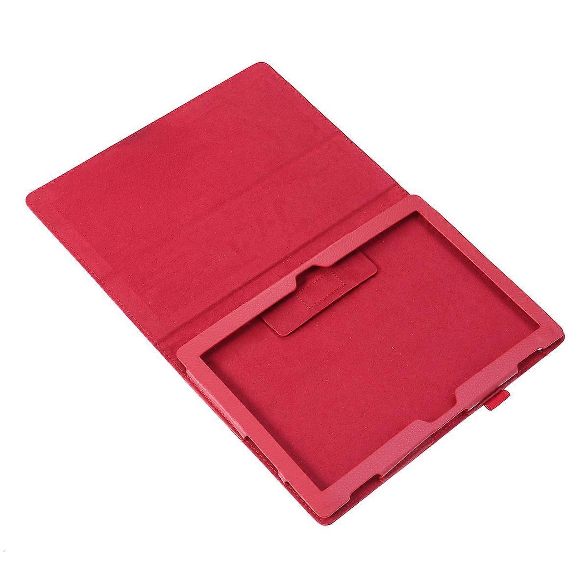 Protective Flat Tablet Pc Case with Holder for Tab 4 10 Plus Red