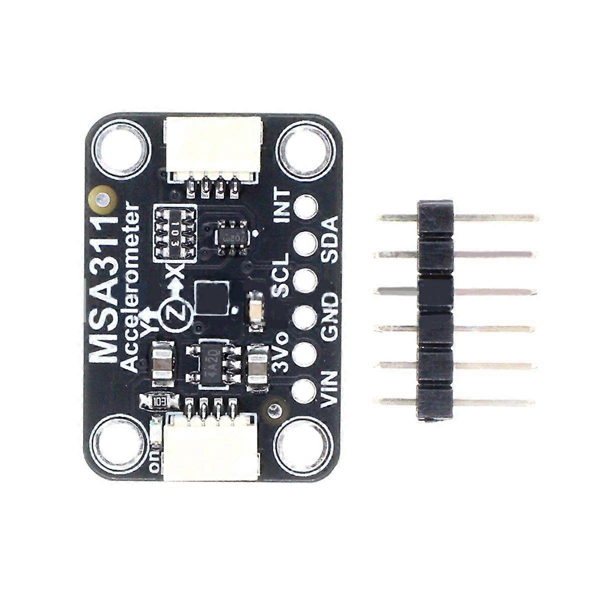 MSA311 Triaxial Accelerometer Module Compatible with STEMMA QT/Qwiic Low Power Consumption