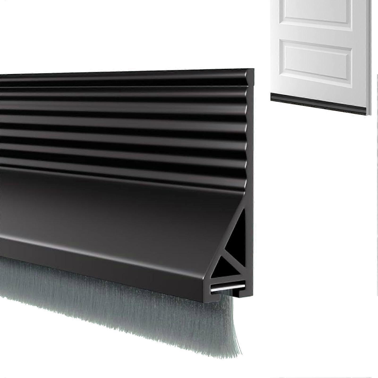 Door Draft Stopper Seal Strip with Strong Adhesive for Draft and Dust Blocking, Noise Reduction