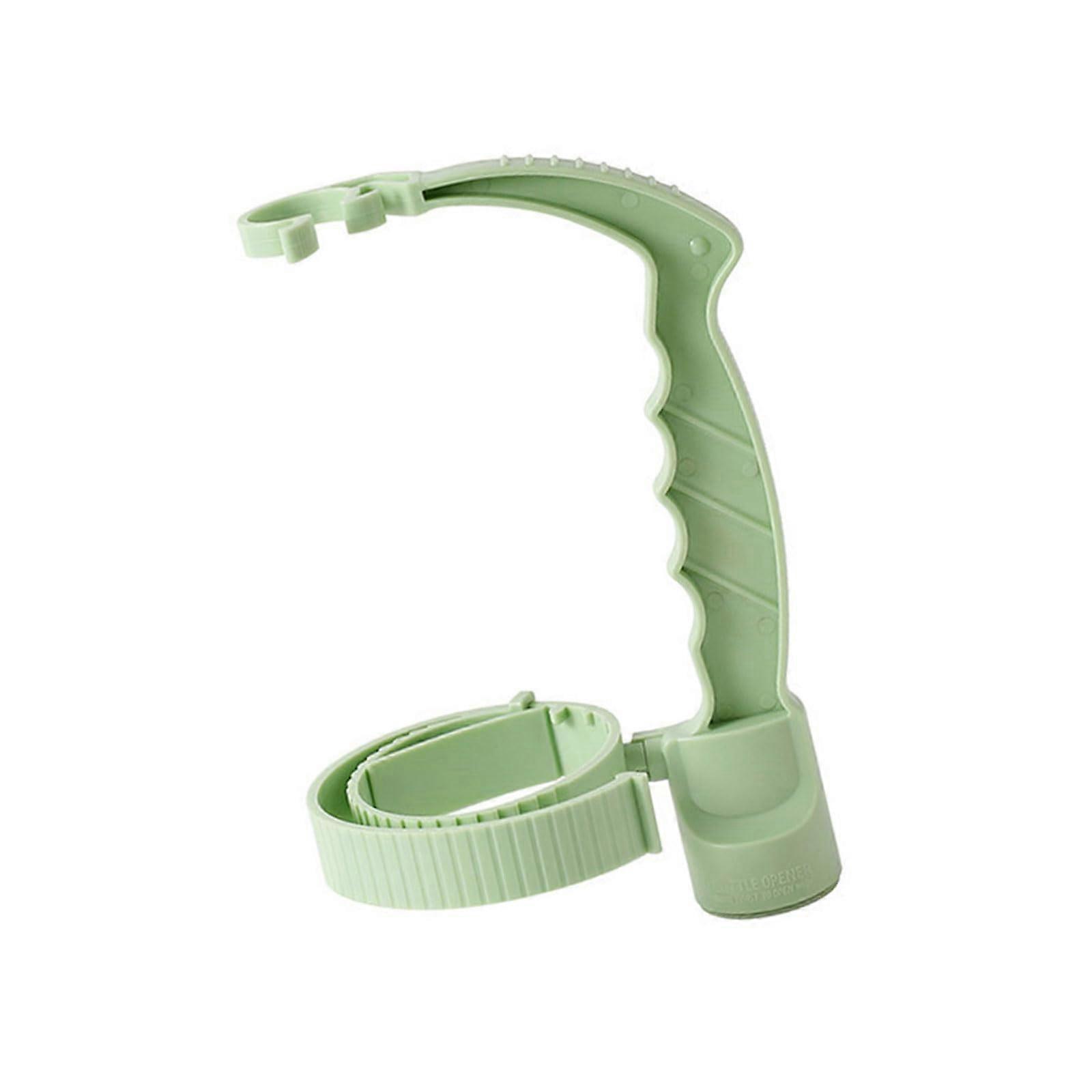 Bottle Pouring Aid with Adjustable Flow Control and Ergonomic AntiSlip Opener Accessory Green