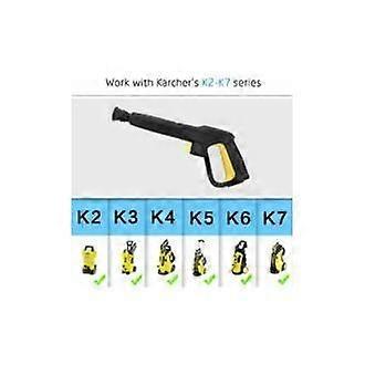 Trigger gun for Karcher high-pressure cleaners, quick accessory for effective cleaning.