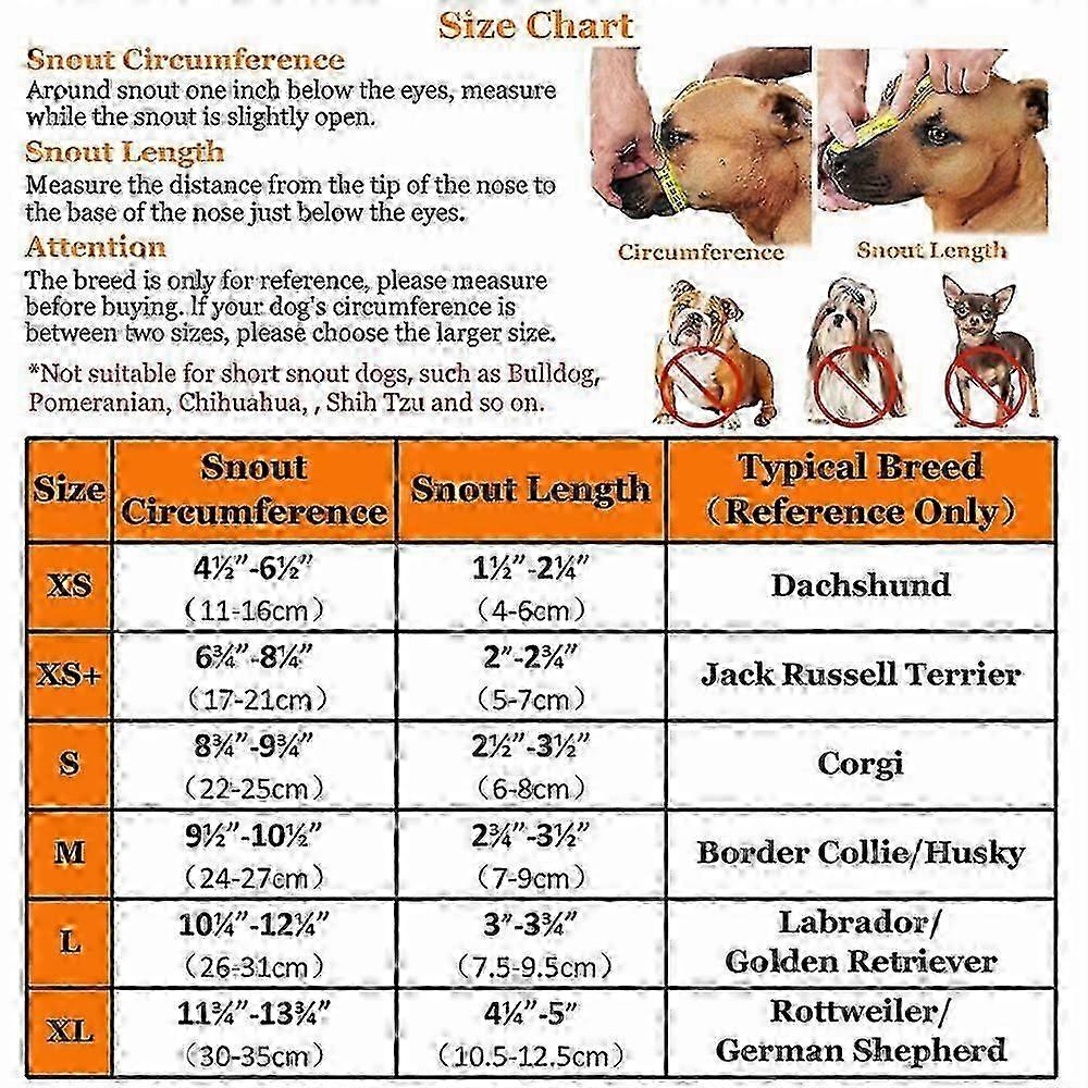 Breathable Anti-Biting Chewing Licking Pet Muzzle Dog Muzzle Anti-lickBLACK M