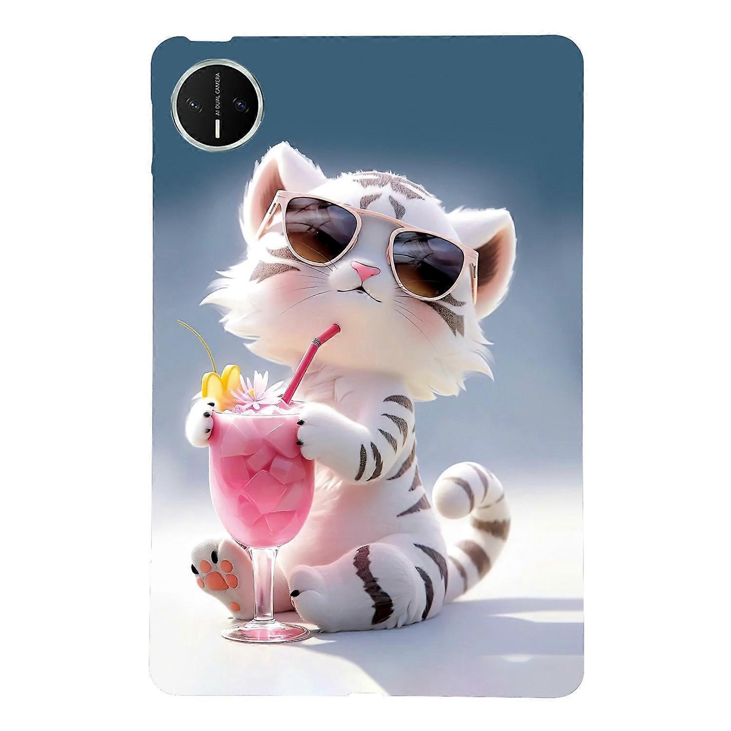 For Huawei MatePad Mini Case Pattern Printing Slim Soft TPU Tablet Cover