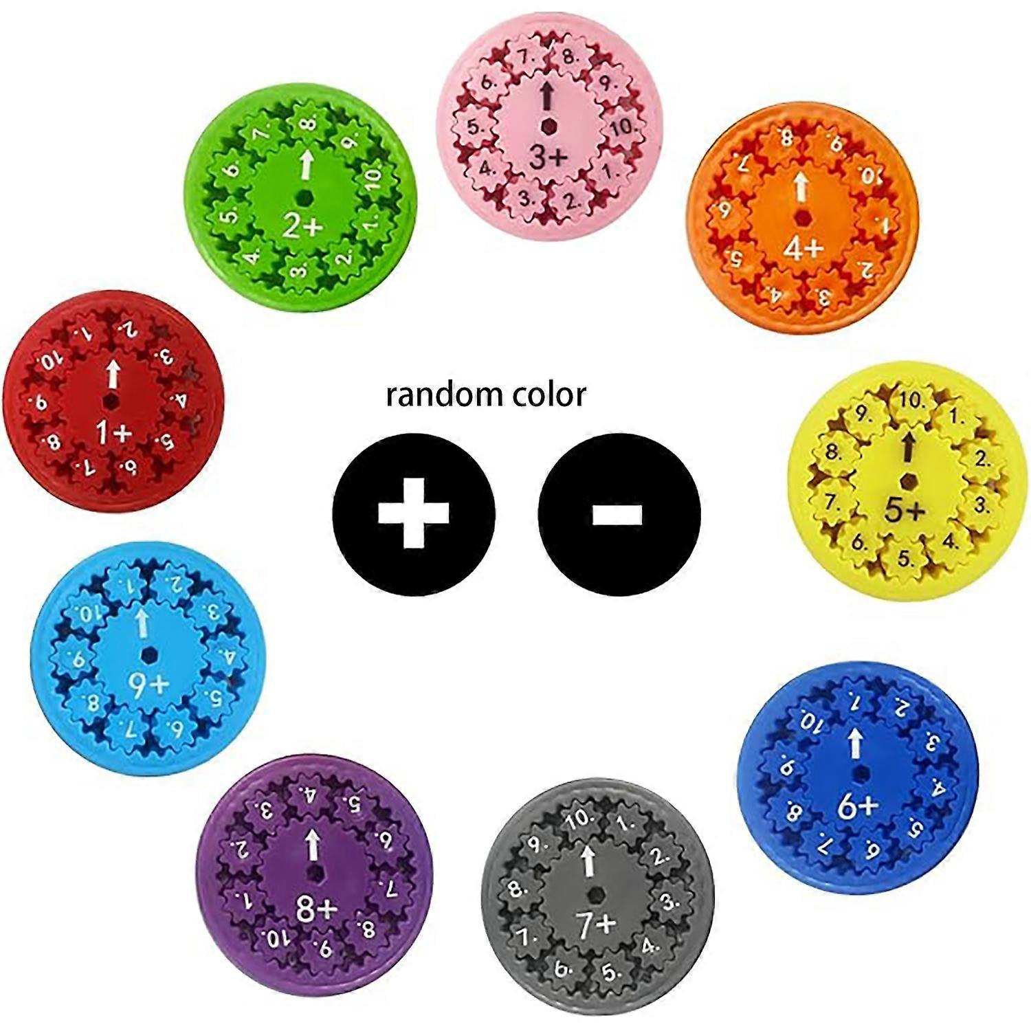 3D Printed Digital Gyroscope, Learning Arithmetic Fingertip Gyroscope Puzzle Enlightenment Interactive Stress Relieving Toy