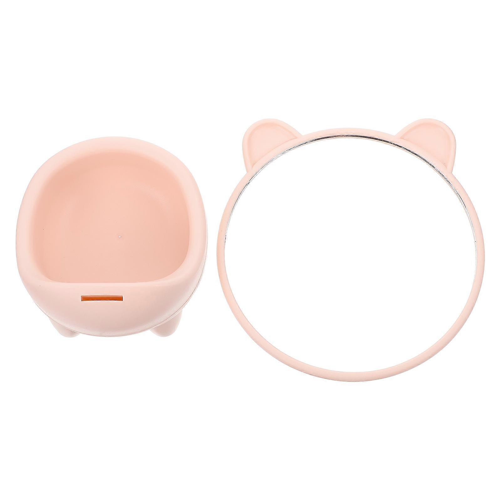 Makeup Mirror Creative Desktop Cosmetics Mirror for Makeup Use 2Pcs