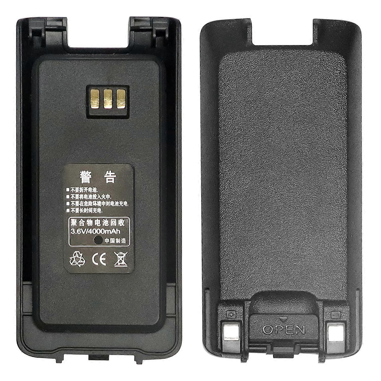 LongLasting Power Replacement Liion Battery for TYT MD390 IP67 DMR Walkie Talkie