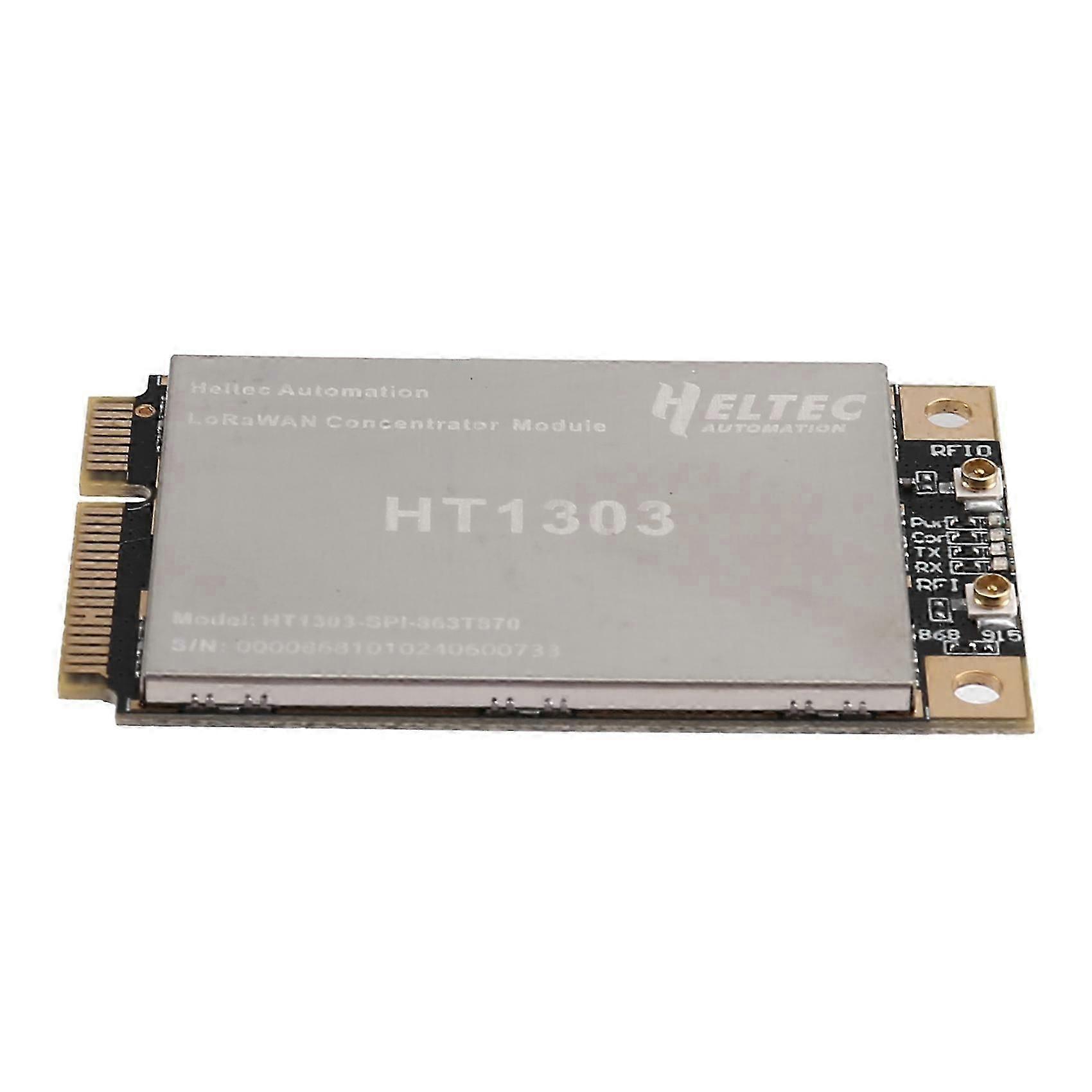 H ELTEC AUTOMATION HT1303 LoRaWAN Concentrator Module SX1302 SX1250 Chip LoRa Gateway Base Station Module 868MHz SPI Version