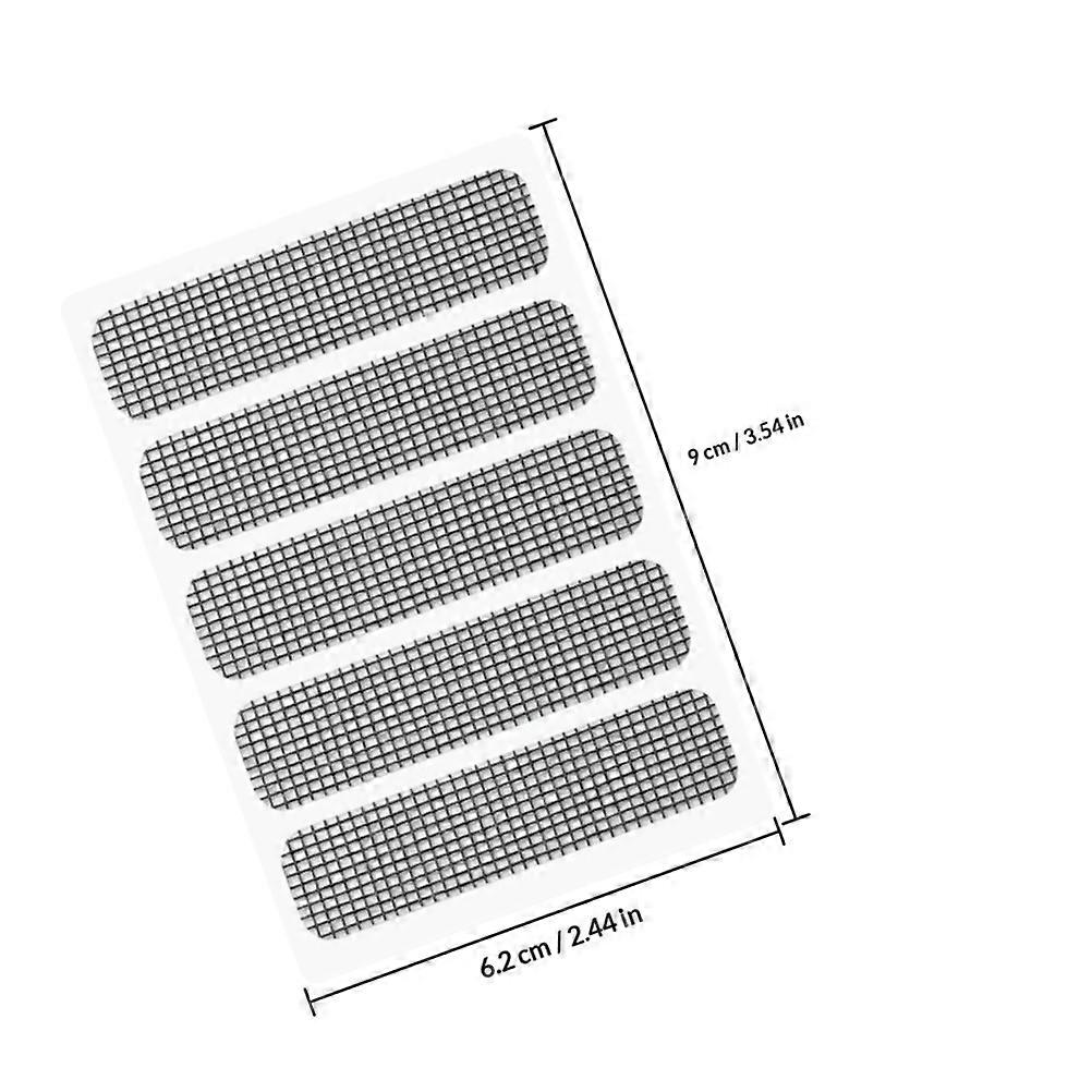 Window Screen Repair Kit Fiberglass Patch for Screen Mend 25 Sheets