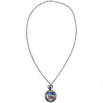 Pocket Watch for Decor Use 1Pcs Retro Hanging Watch with Xmas Design