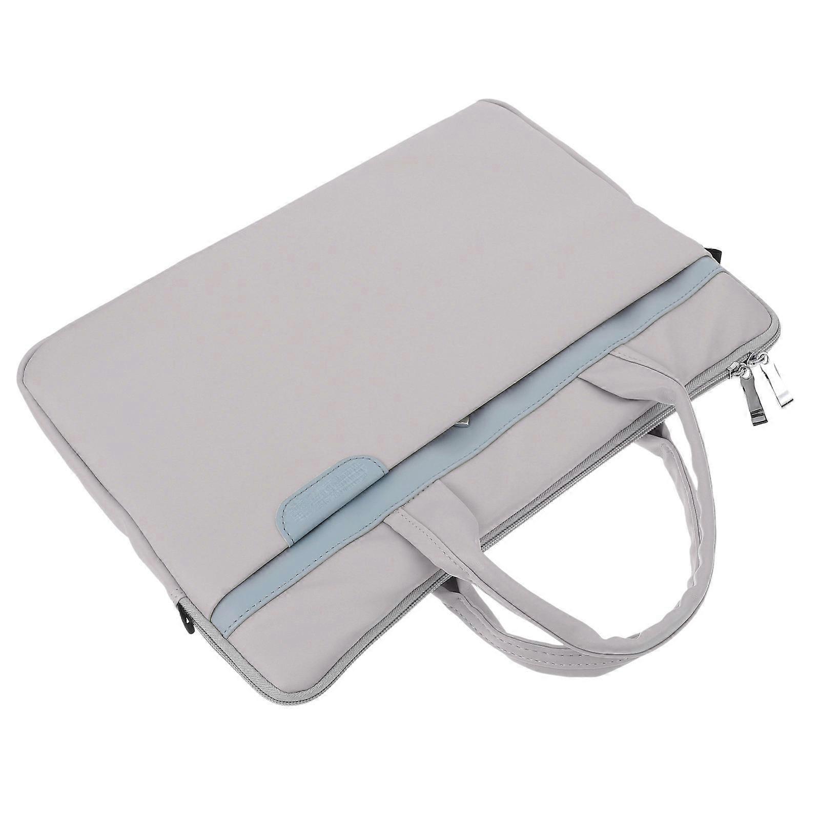 Portable Laptop Bag Handheld Computer Bag for Storage Use 2Pcs Grey