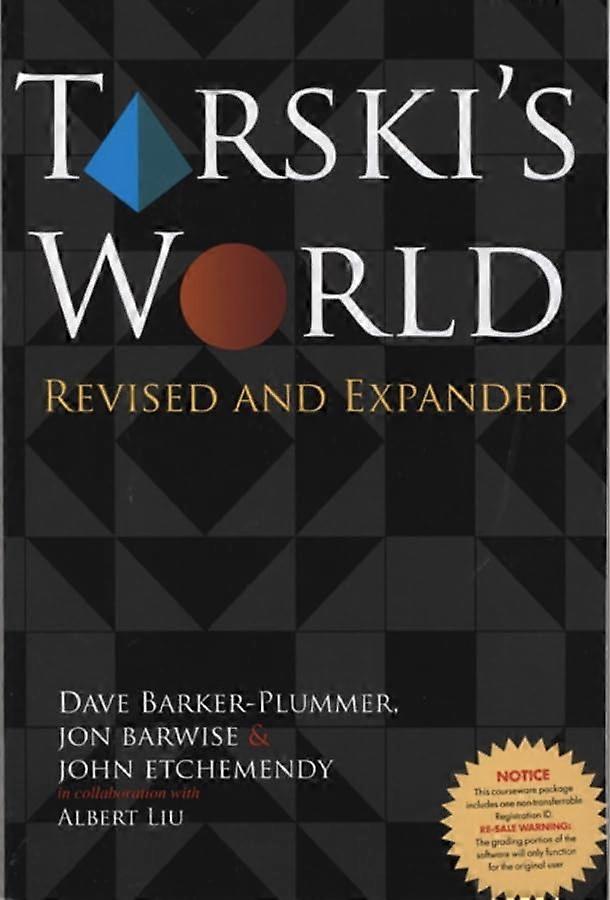 Tarski's World (CSLI Lecture Notes)