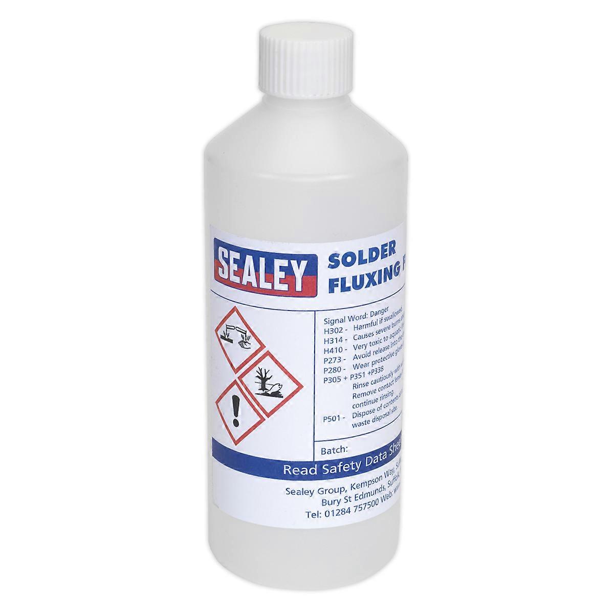Sealey Solflux Solder Fluxing Fluid 500Ml Bottle